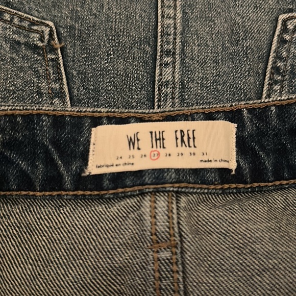 Free People Denim Zip-Up Skirt - Picture 3 of 3